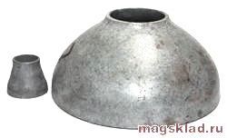 Переход оцинкованный 159х4,5-57х3 Переход оцинкованный 159х4,5-57х3